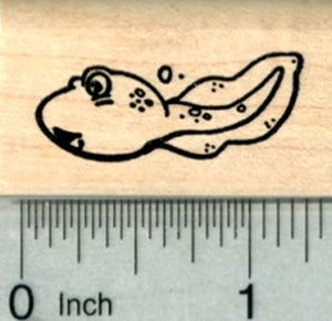 Tadpole Rubber Stamp