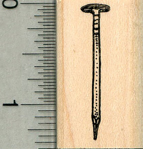 Nail Rubber Stamp, Carpentry Series
