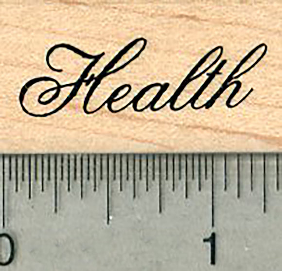 Health Rubber Stamp, Blessings Series
