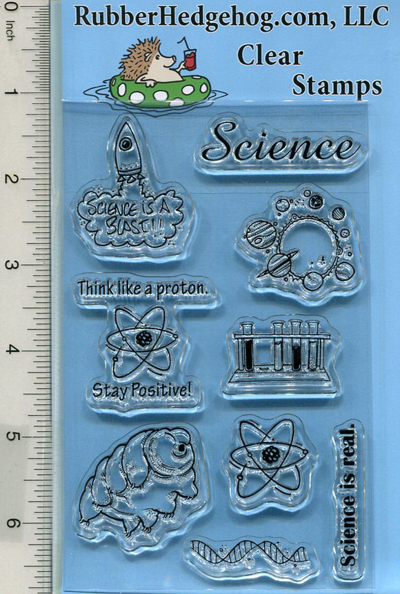 Science Clear Stamp Set, Educational Series