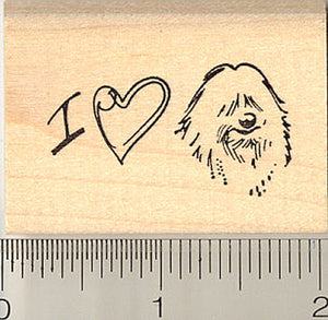 I Love My Coton de Tulear Dog Rubber Stamp