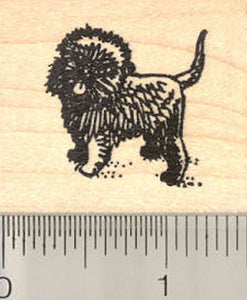 Affenpinscher Dog Rubber Stamp