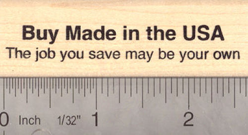 Buy Made in the USA Rubber Stamp, American Jobs