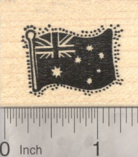 Australian National Flag Rubber Stamp, Flag of Australia