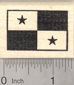 Flag of Panama Rubber Stamp, Central America