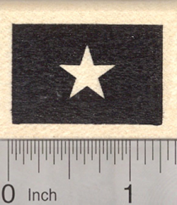 Flag of Vietnam Rubber Stamp (The official flag of Vietnam)