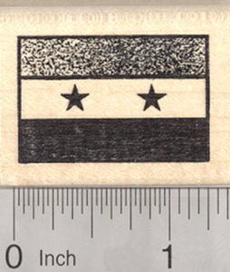 Flag of Syria Rubber Stamp, United Arab Republic, Assad Government