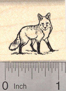 Fox Rubber Stamp, Small