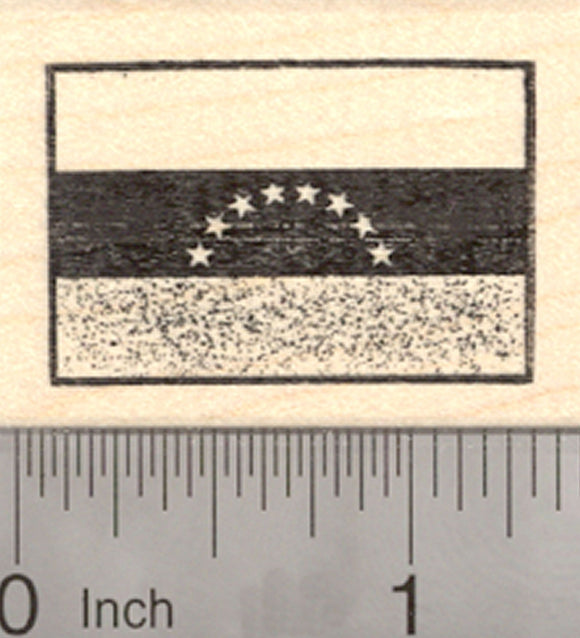 Flag of Venezuela Rubber Stamp