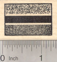 Flag of Gambia Rubber Stamp