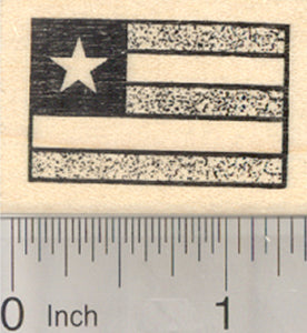 Flag of Togo Rubber Stamp