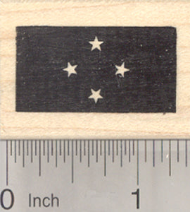 Flag of Federated States of Micronesia Rubber Stamp