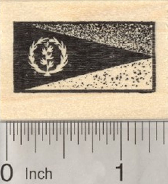 Flag of Eritrea Rubber Stamp