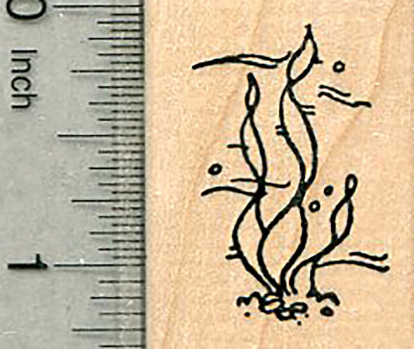Seaweed Rubber Stamp