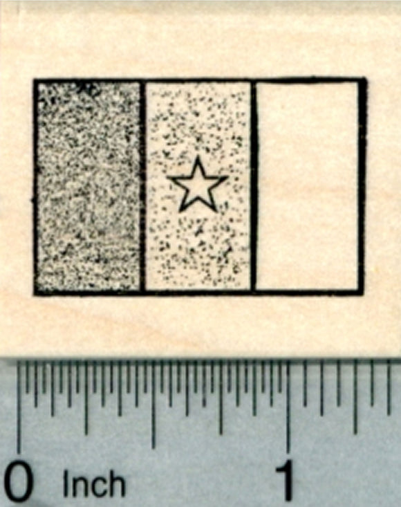 Flag of Cameroon Rubber Stamp