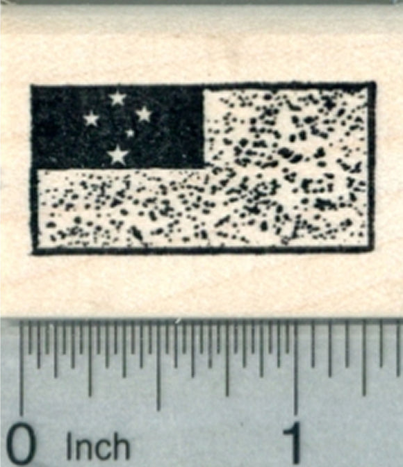 Flag of Samoa Rubber Stamp