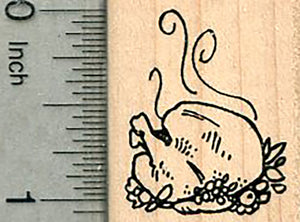 Thanksgiving Turkey Rubber Stamp