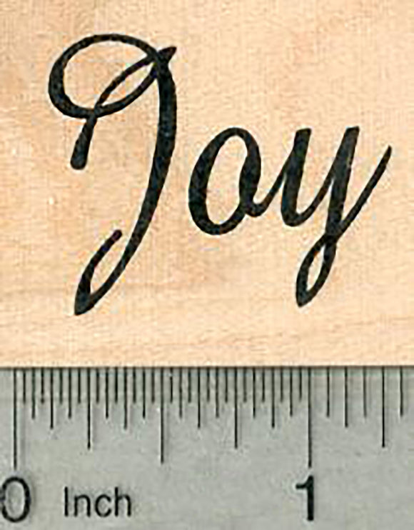 Joy Rubber Stamp