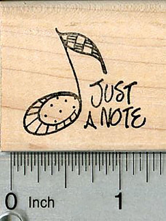 Just a Note Rubber Stamp, Music Series
