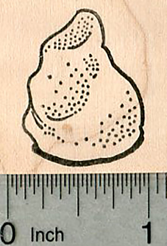 Lump of Clay Rubber Stamp, Pottery Hobby Series