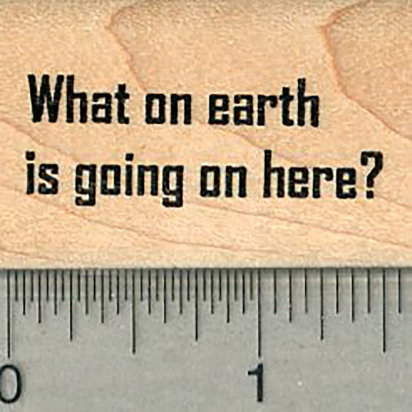 What on Earth Rubber Stamp, Planet Series