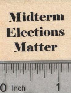 Vote Rubber Stamp, Midterm Elections Matter