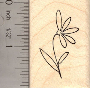 Flower Rubber Stamp