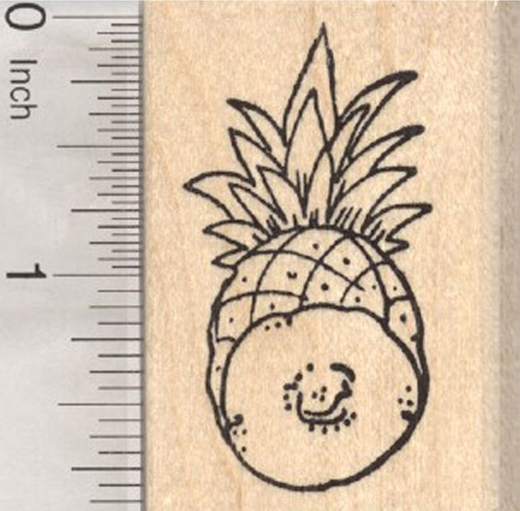 Pineapple Rubber Stamp