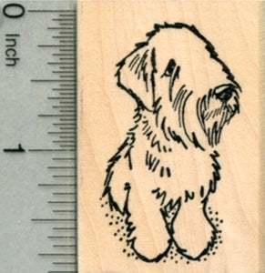 Sealyham Terrier Dog Rubber Stamp