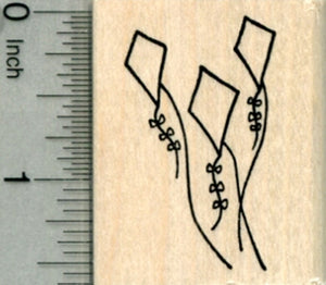 Kite Rubber Stamp, Group of Kites