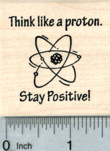 Think Like a Proton Rubber Stamp, Science Series