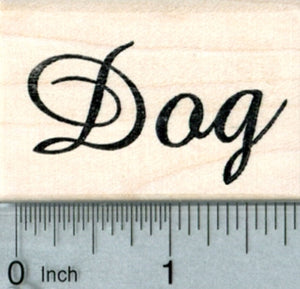 Dog Rubber Stamp