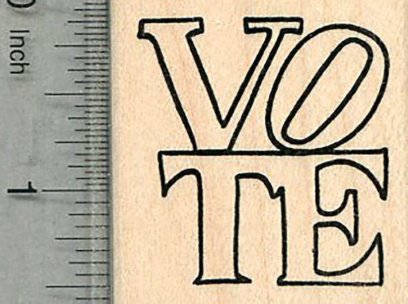Vote Rubber Stamp