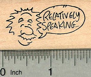 Einstein Rubber Stamp, Relatively Speaking, Science Series