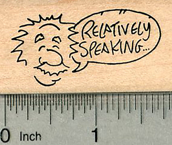 Einstein Rubber Stamp, Relatively Speaking, Science Series