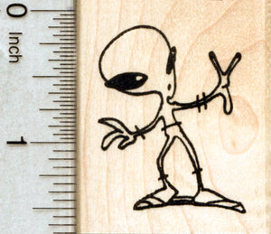 Alien Rubber Stamp