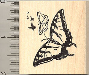 Butterfly Cluster Rubber Stamp