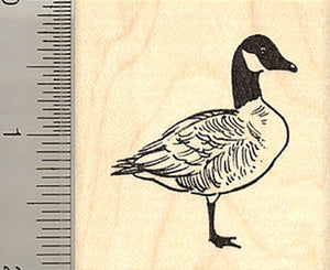 Canadian Goose Rubber Stamp