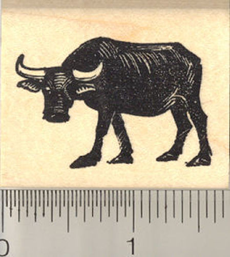 Bull Rubber Stamp