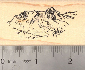 Mount McKinley (Alaska) Rubber Stamp