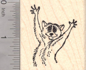 Slow Loris Rubber Stamp