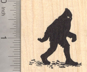 Bigfoot Rubber Stamp, Sasquatch, Yeti, Folklore, Big Foot