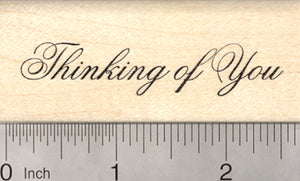 Thinking of You Rubber Stamp