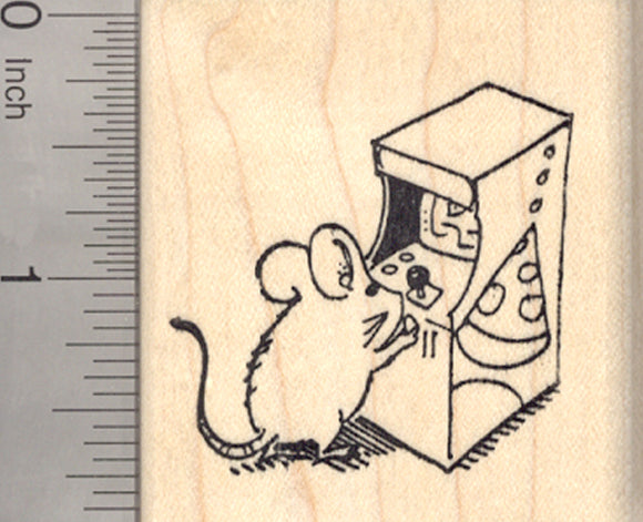 Mouse Rubber Stamp, Video Arcade Game
