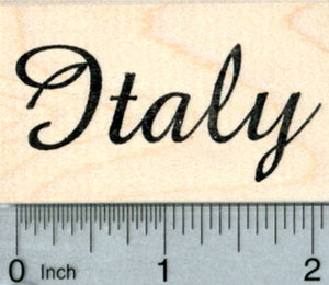 Italy Rubber Stamp, World Travel Series