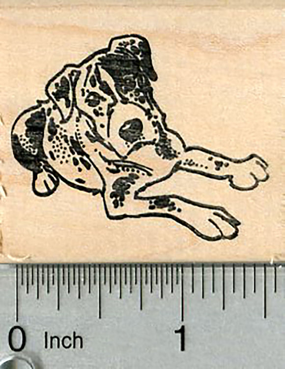Great Dane Rubber Stamp, Dog