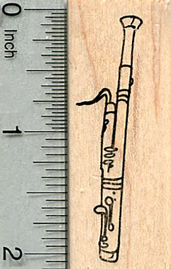 Bassoon Rubber Stamp, Woodwind Orchestra Music Series