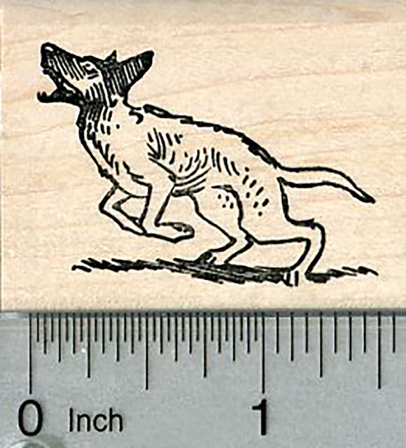 Belgian Malinois Rubber Stamp, Dog Running