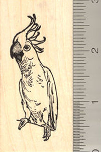 Cockatoo Rubber Stamp