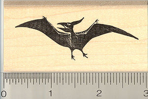 Pterodactyl Pterosaur Rubber Stamp